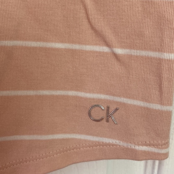 Calvin Klein Striped Top - Picture 4 of 5